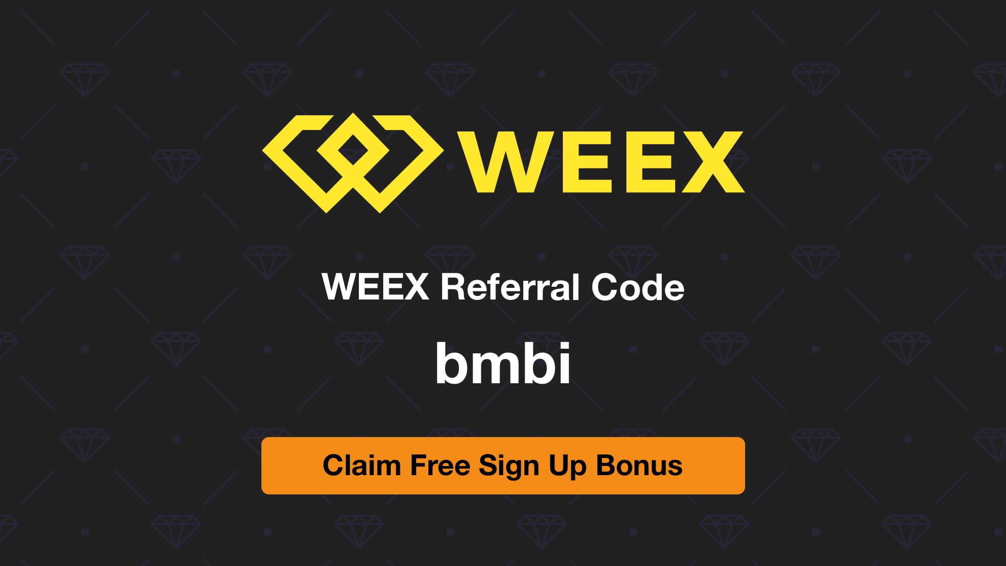 WEEX  Referral Code bmbi