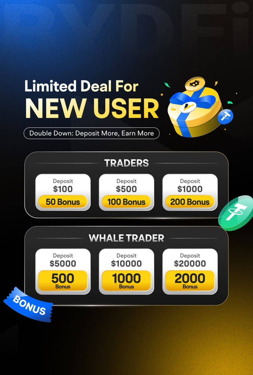 BYDFi Sign Up Bonus #1: 10% Deposit Bonus