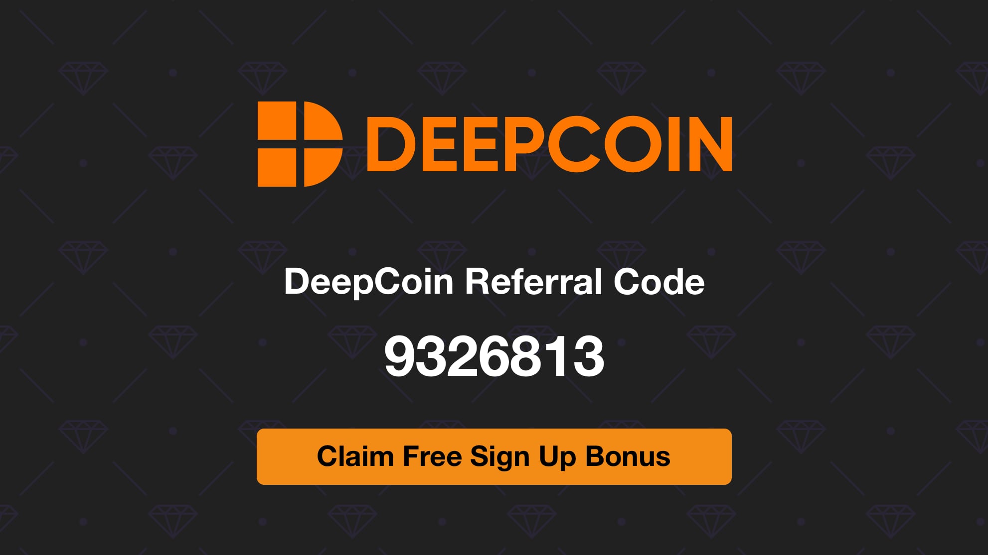 DeepCoin  Referral Code 9326813